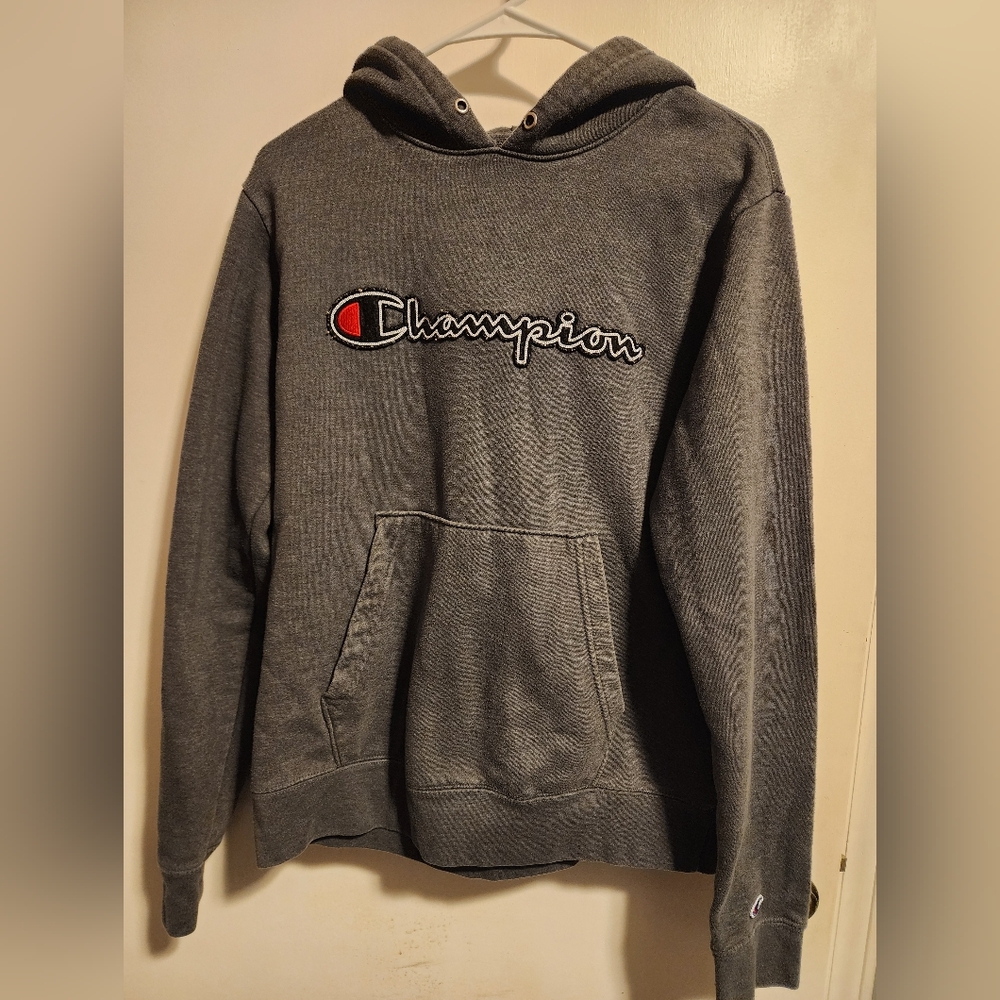 Champion Gray Men's Hoodie